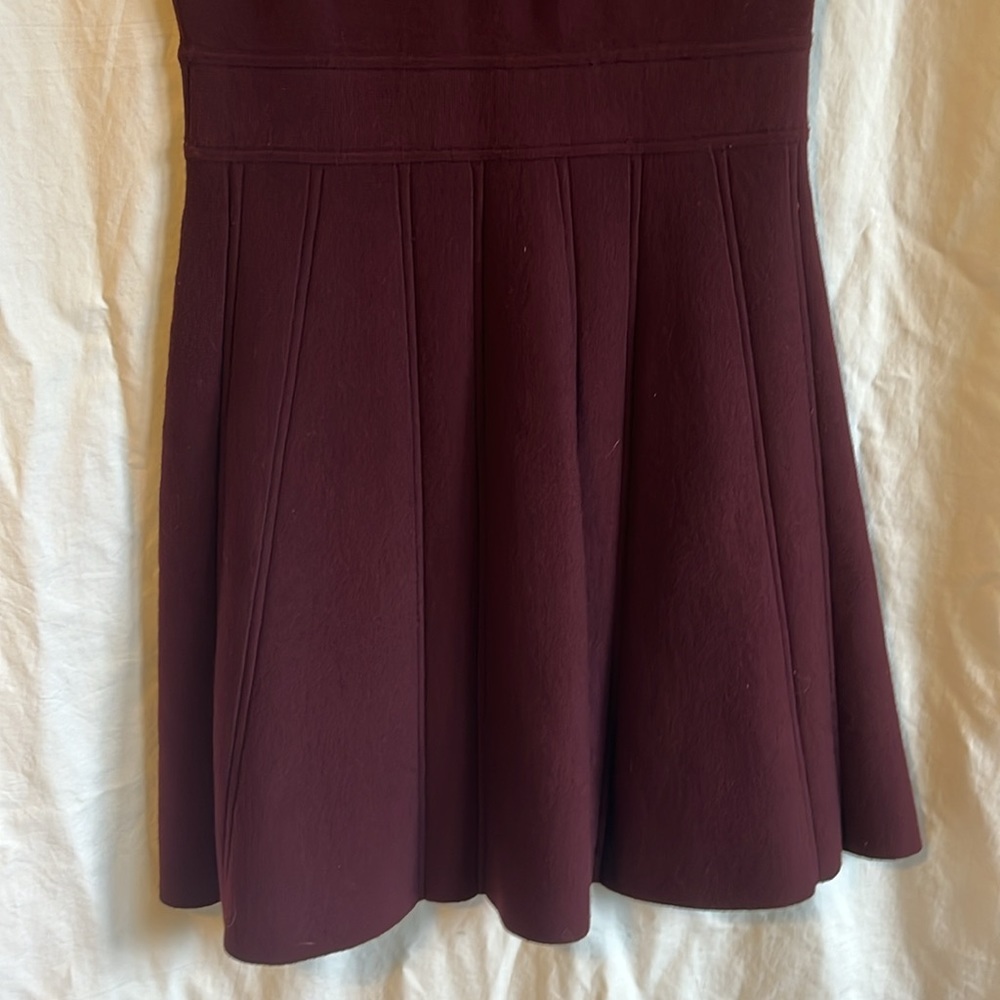 Theory Anderz Evian Stretch Dark Ruby Cap Sleeve … - image 8